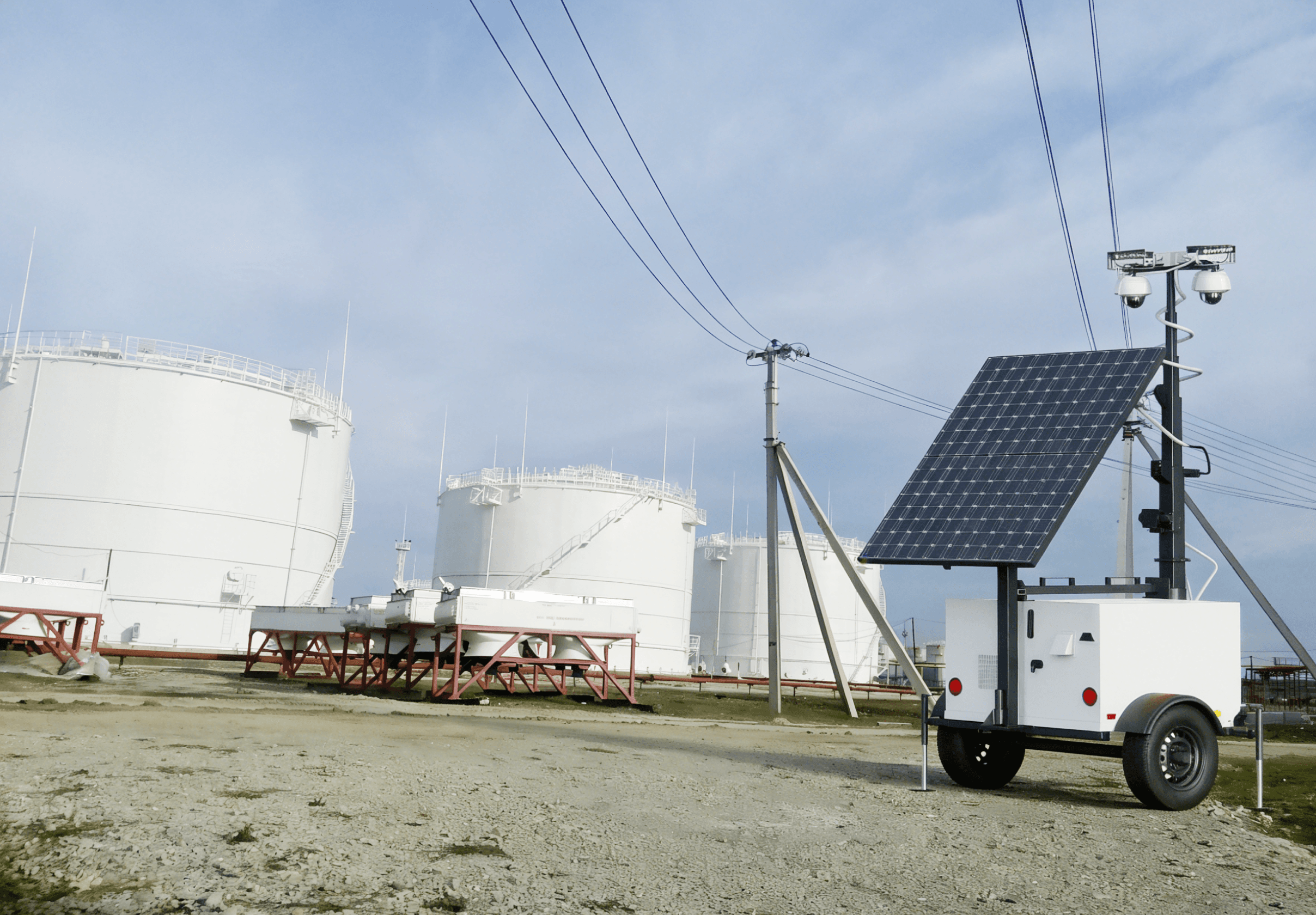 Remote industrial facility